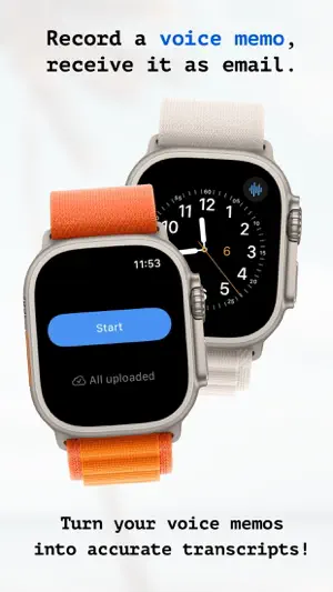 Whisper Memos - Speech to text screenshot 1