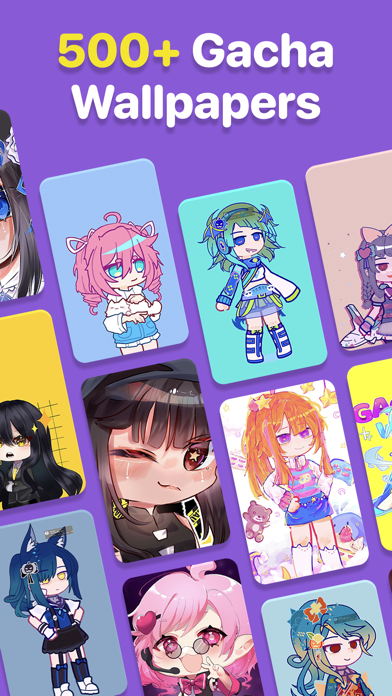 Gacha Wallpapers & Colourbook Screenshot
