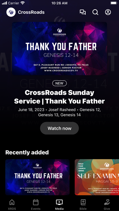 CrossRoads Church DeSoto Screenshot