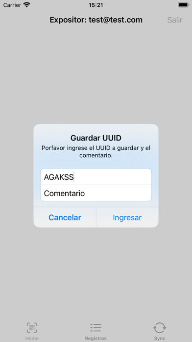 CCI Expositores Screenshot