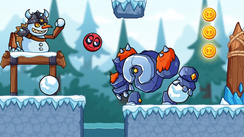 Ball V - Red Boss Challenge screenshot 3