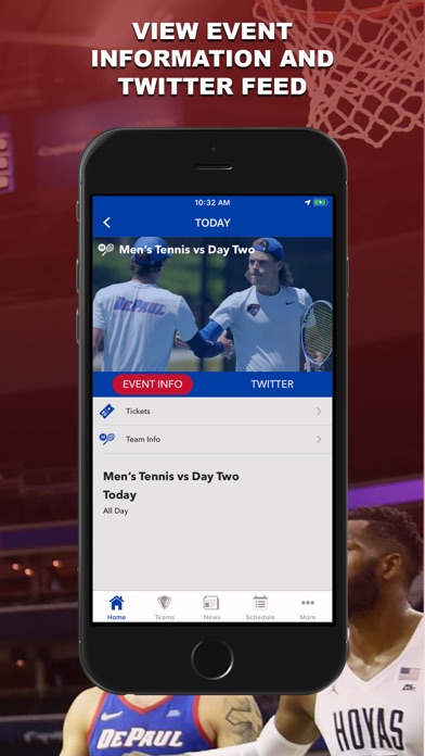 DePaul Blue Demons Screenshot 4 - AppWisp.com DePaul Blue Demons Screenshot 4 - AppWisp.com