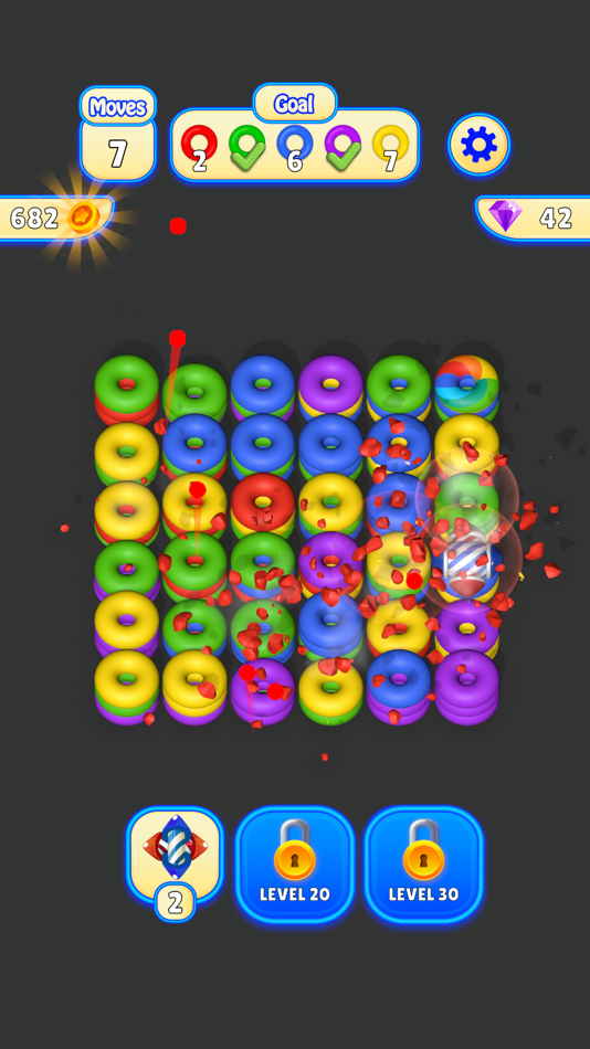 #5. Ring Toss Match (iOS) 由: Mehmet Fatih Sahin