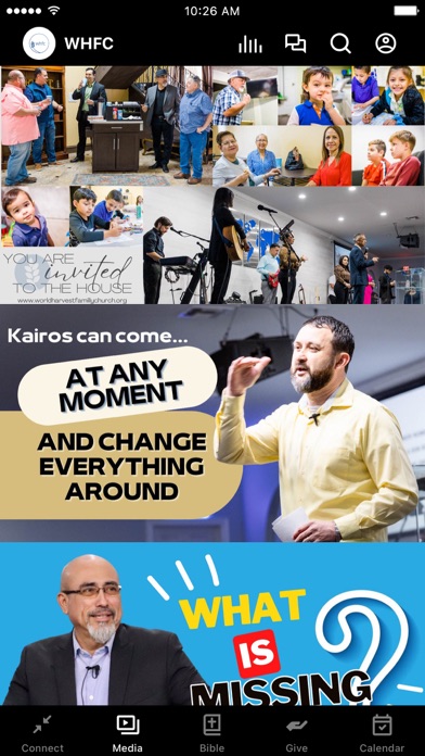 World Harvest Family Church Screenshot