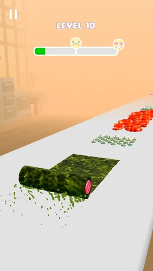 Capture d'écran de Sushi Roll 3D - Jeu De Cuisine sur iPhone 1
