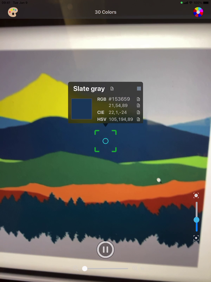 Color Name Recognizer Camera