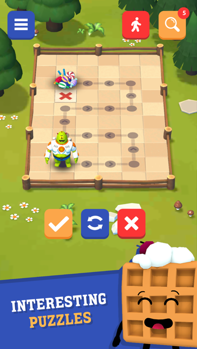 Aliens away! Brainteaser game Screenshot