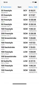 Swim PB screenshot #2 for iPhone