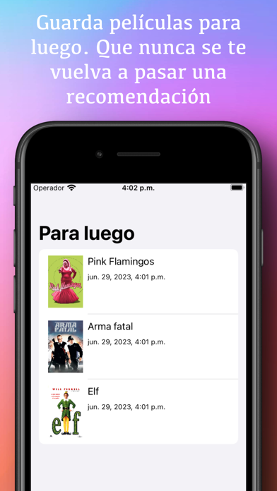 Diario de películas Screenshot
