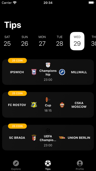 Winzu Betting Tips Screenshot
