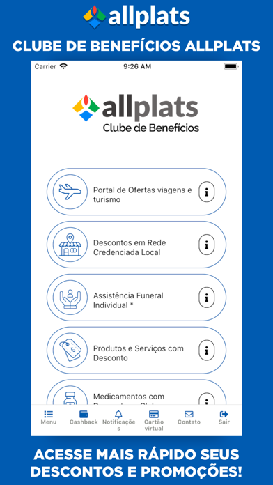 Allplats Benefícios Screenshot