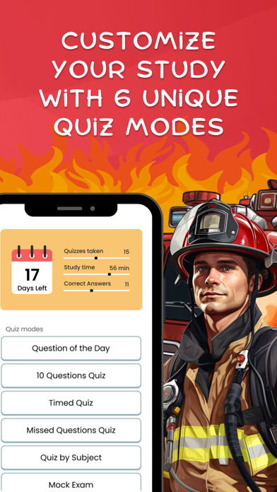 Firefighter Exam Prep Pro 2024 Screenshot