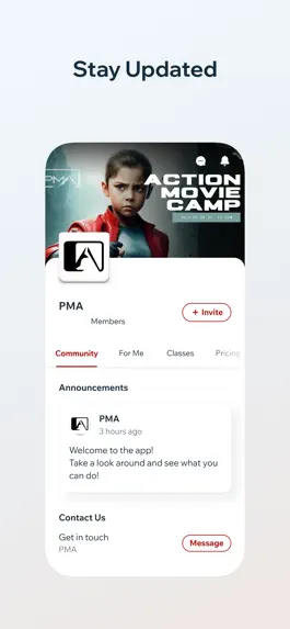 Game screenshot Pinnacle Martial Arts App apk