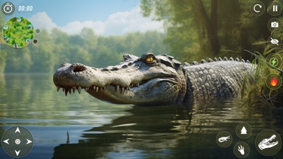 Wild Animals Crocodile Games Screenshot