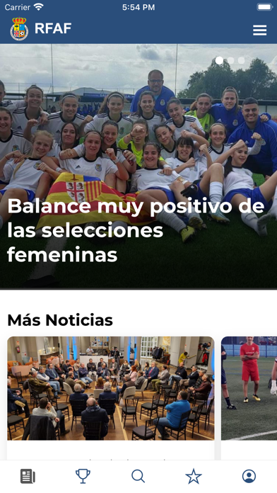 FutbolAragón Screenshot