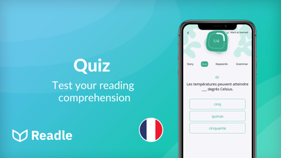 Learn French: News by Readle Screenshot