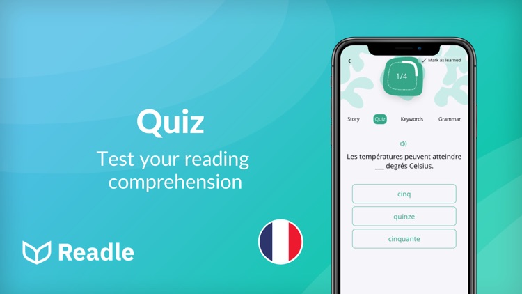 Learn French: News by Readle