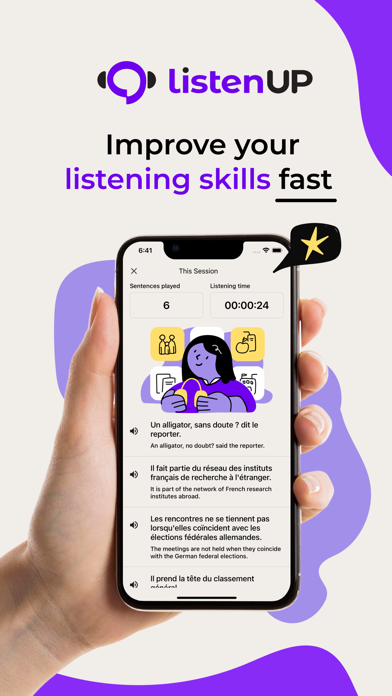 ListenUp French Screenshot
