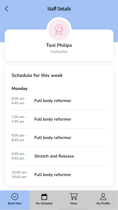 Ocean Studio Pilates Screenshot