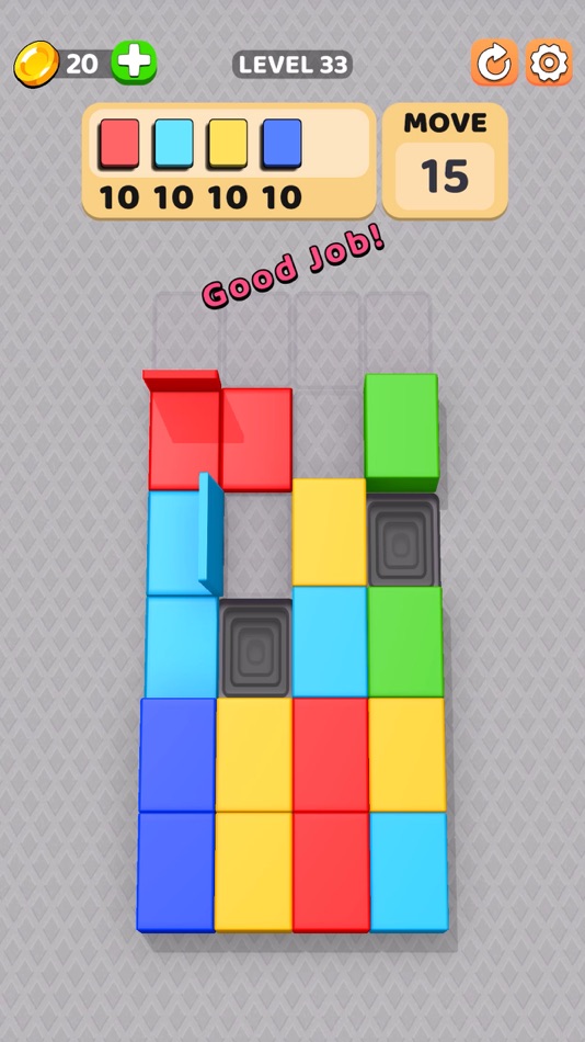 #1. Stack'n Fold (iOS) 由: Berat Oguz