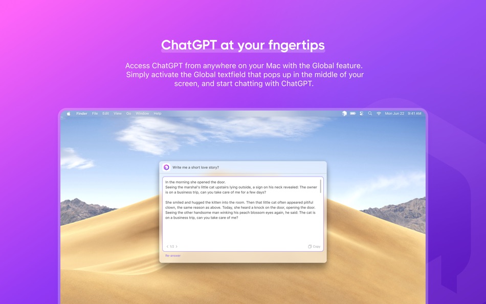 #3. GTab-1st AI Assistant for you (macOS) 由: Zhe Chen