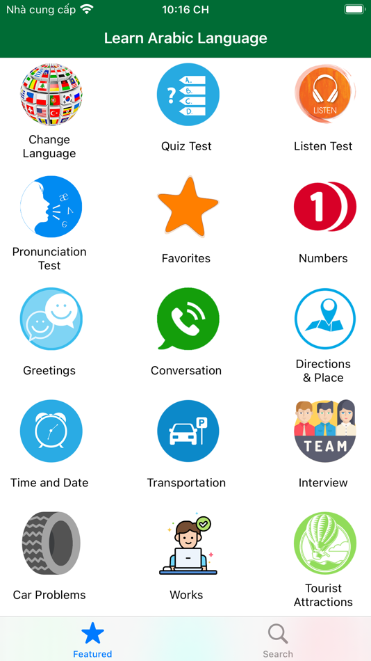 #1. Learn Arabic Language Offline (iOS) 由: Duc Tang Van