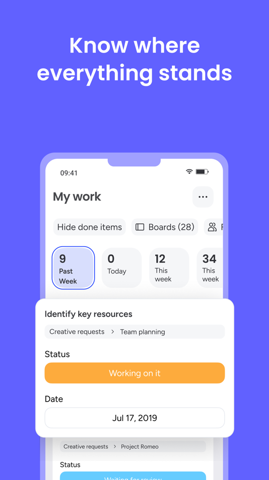 #2. monday.com - Work Platform (iOS) Podle: monday.com Ltd.