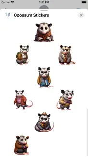 opossum stickers iphone screenshot 3