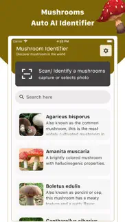 mushroom id : identifier, scan iphone screenshot 1