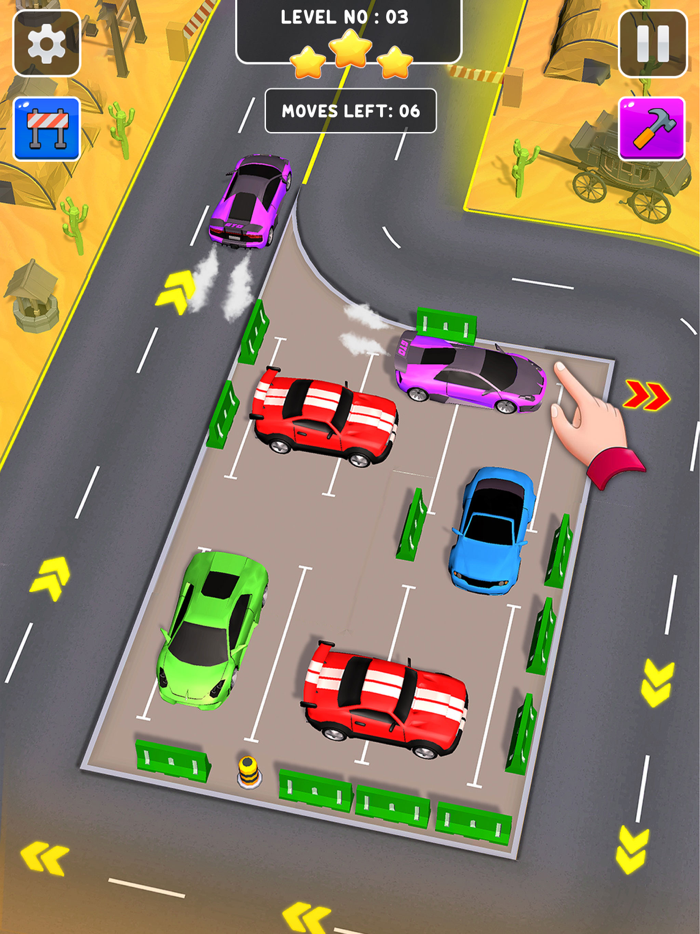 Car Out Parking Puzzle Game