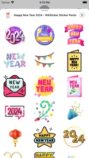 happy new year 2024 -wasticker problems & solutions and troubleshooting guide - 1