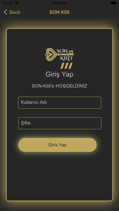 SON Kilit Screenshot