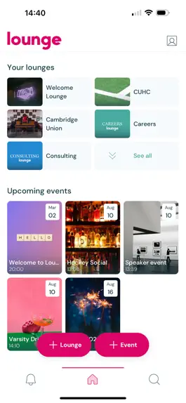Game screenshot Lounge - Groups & Events mod apk