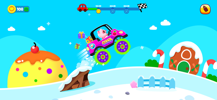 Monster Truck Piggy Panda