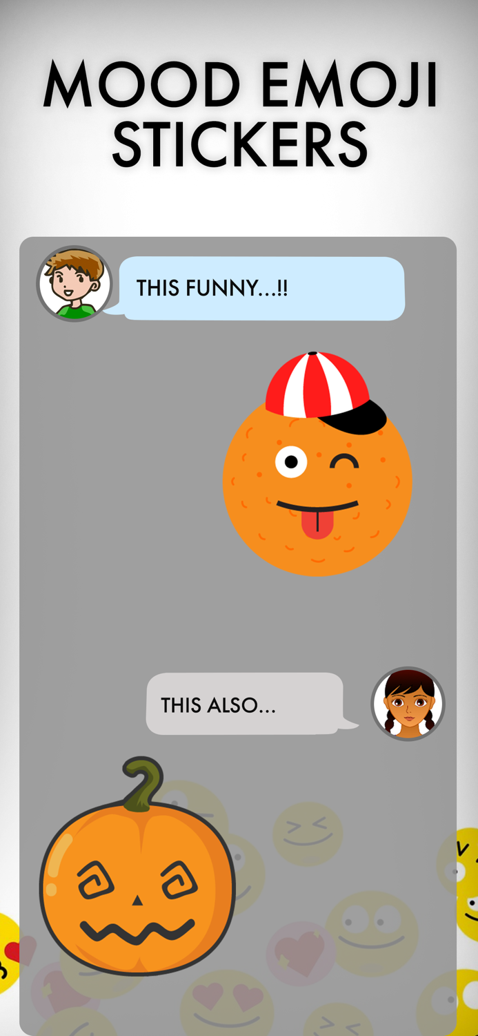 Mood Emoji - Status Stickers