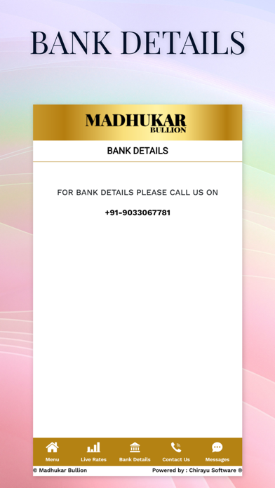 Madhukar Bullion Screenshot