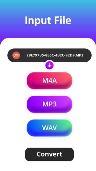 Screenshot #3 pour Audio Convert to MP3 M4A WAV