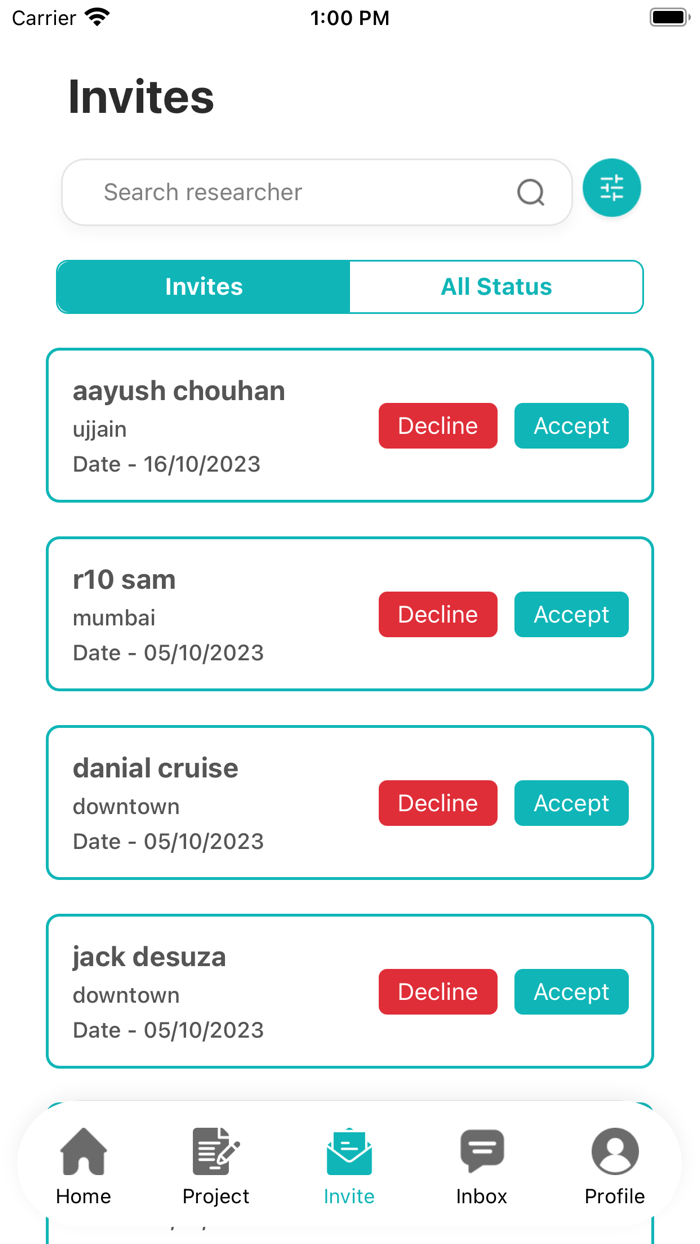 Accessibility research