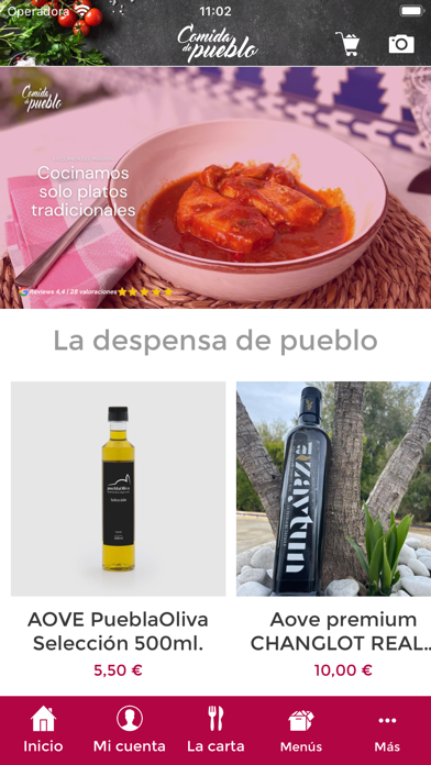 Comida de Pueblo Screenshot