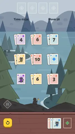 Game screenshot Mystic Cats: Magic Solitaire hack