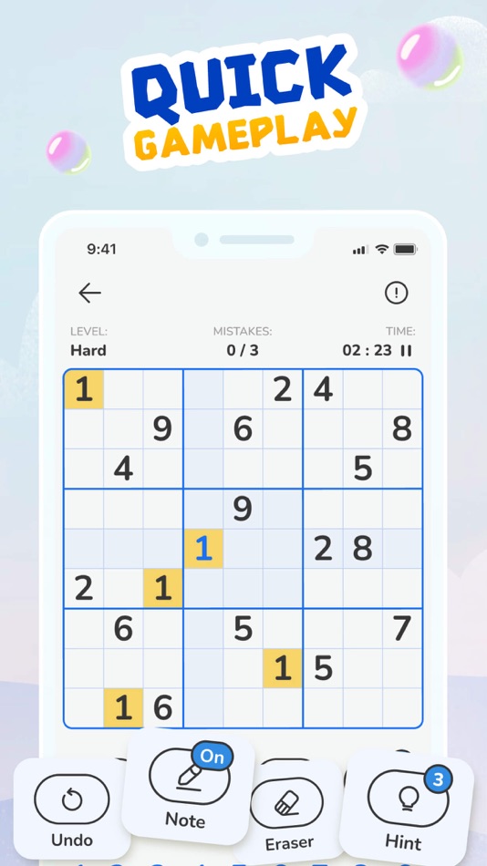 #5. Mindful Sudoku (iOS) By: Missing Corner