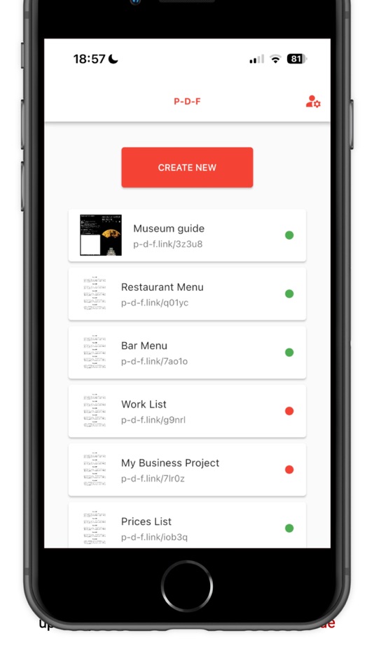 #3. P-D-F Link - Your pdf online (iOS) 来自: Davide Sardei