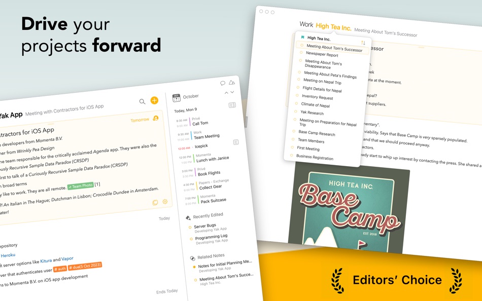 #3. Agenda - Notes meets Calendar (macOS) 由: Momenta B.V.