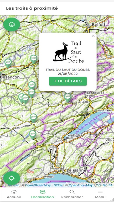 Doubs Terre de Trail Screenshot