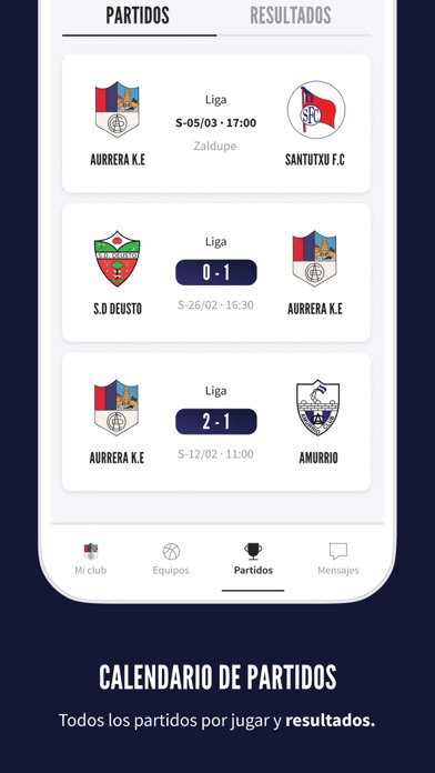 CD Aurrera de Ondarroa Screenshot