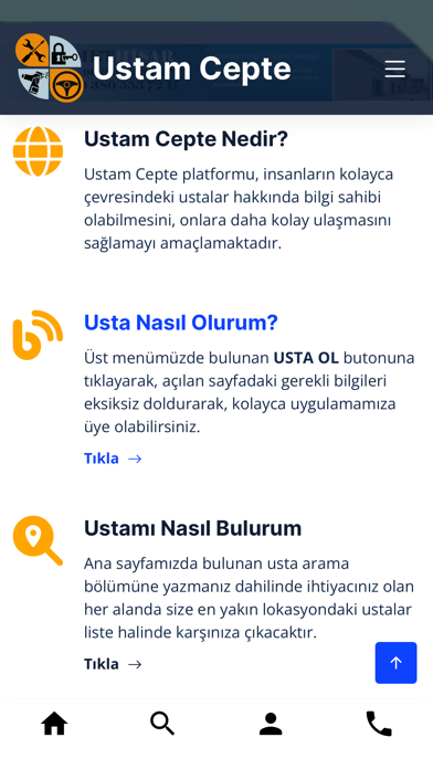 Ustam Cepte 2024 Screenshot