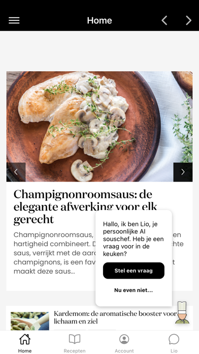 Culinaire Ambiance Lio Screenshot