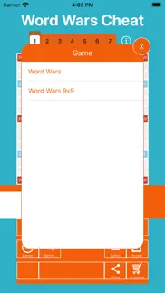 How to cancel & delete word wars solver 3