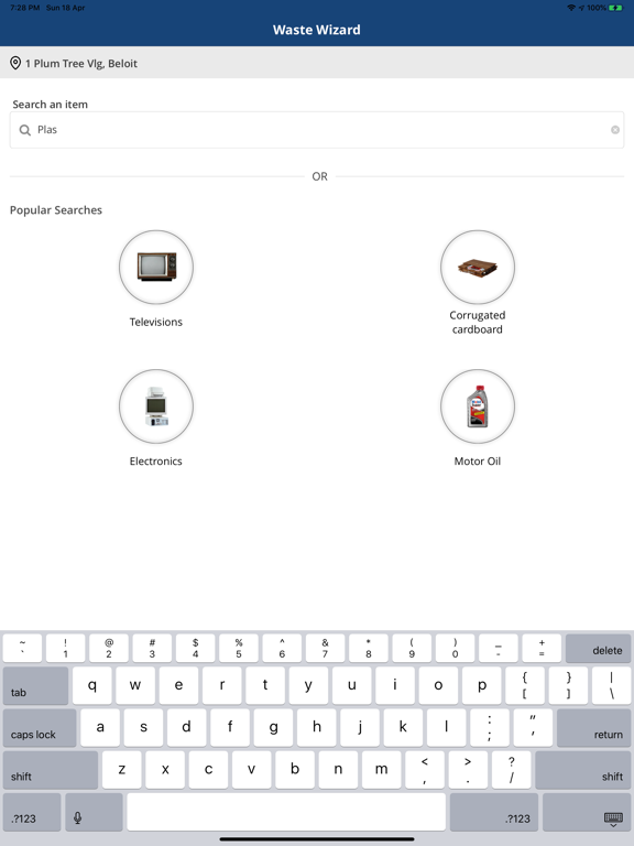 Beloit Recycles iPad screenshot 4 - Reference app