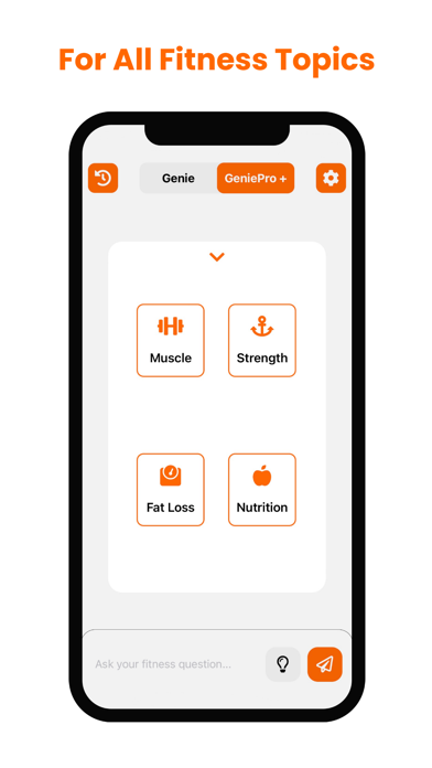 MuscleGenie: AI Fitness Coach Screenshot